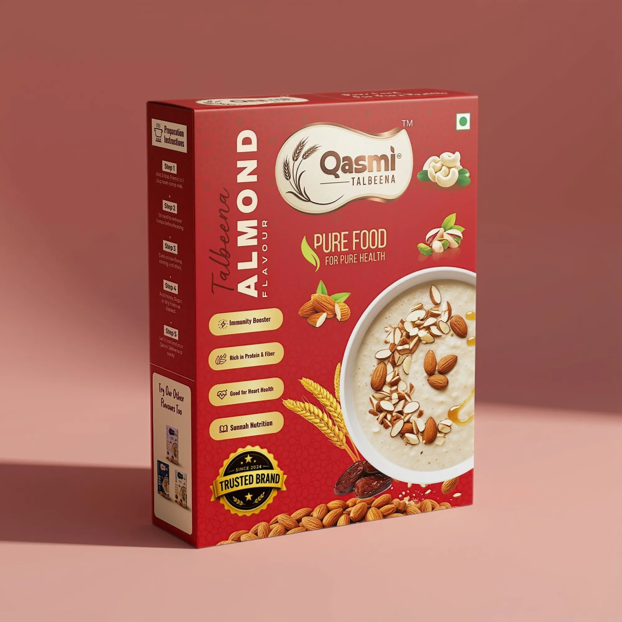 Qasmi Talbeena – Almond